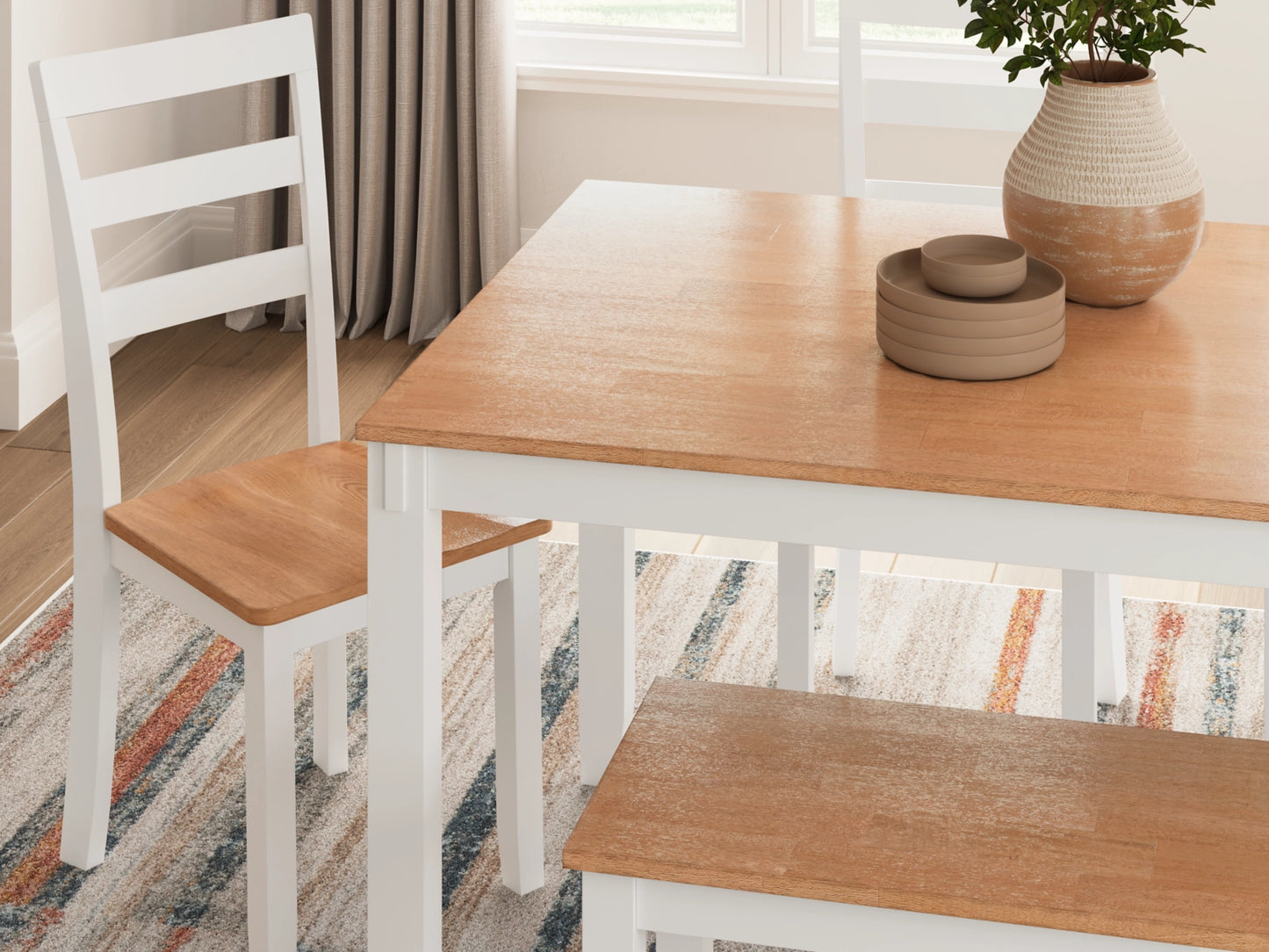 Gesthaven Dining Room Table Set (6 Seaters)