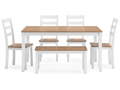 Gesthaven Dining Room Table Set (6 Seaters)