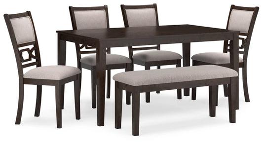 Langwest Dining Room Table Set (6 Seaters)