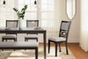 Langwest Dining Room Table, Bench and 4 Chairs