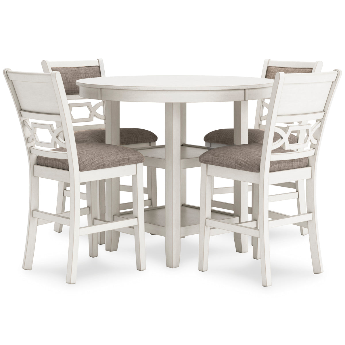 Erinberg DRM Counter Table Set; Antique White