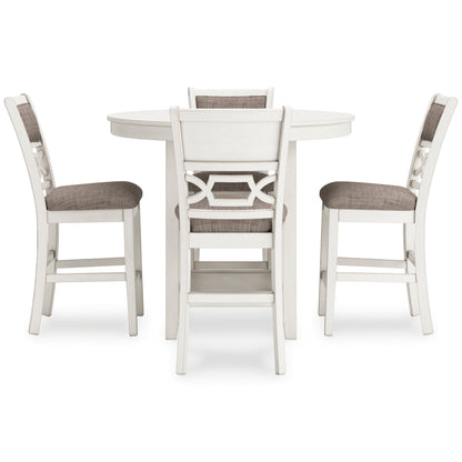 Erinberg DRM Counter Table Set; Antique White