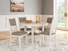 Erinberg Round Dining Room Table Set (4 Seaters)