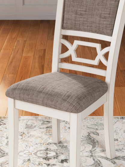 Erinberg Dining Room Table, Bench and 4 Chairs