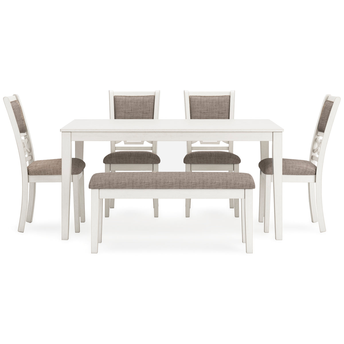 Erinberg Dining Room Table, Bench and 4 Chairs