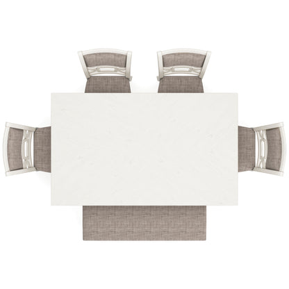 Erinberg Dining Room Table, Bench and 4 Chairs