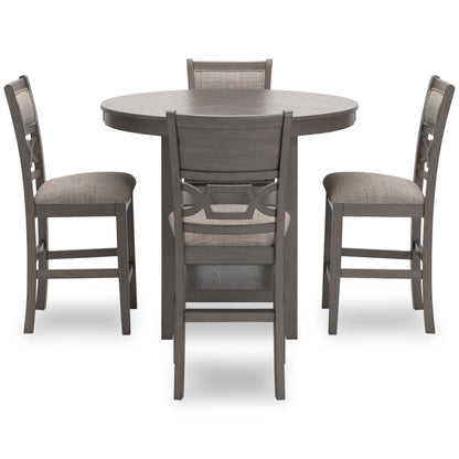 Wrenning Counter Height Dining Table and 4 Barstools (Set of 5)