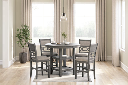 Wrenning Counter Height Dining Table and 4 Barstools (Set of 5)