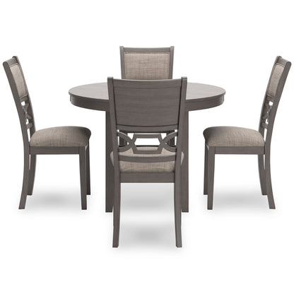 Wrenning Dining Room Table and 4 Chairs (Set of 5)