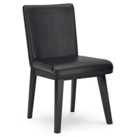 Jettaya Dining Chair; Black