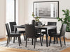 Jettaya Dining Table withs Chairs (Set of 7)