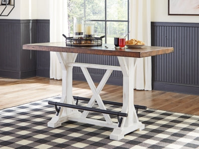 Valebeck Trestle Counter Height Dining Table