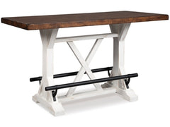 Valebeck Trestle Counter Height Dining Table