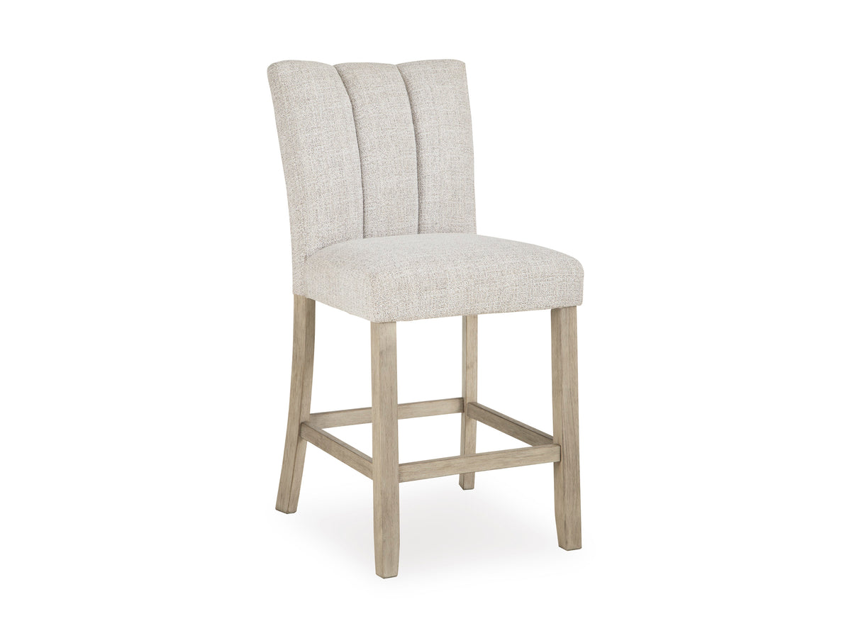 Karmenton Counter Height Dining Table and 4 Barstools