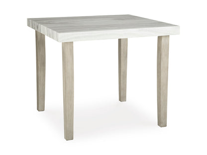 Karmenton Counter Height Dining Table and 4 Barstools