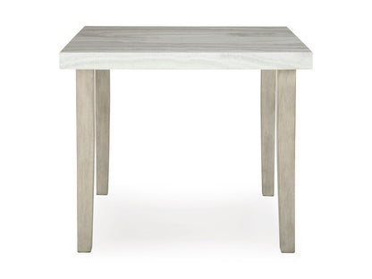 Karmenton Counter Height Dining Table and 4 Barstools