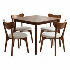 Fraddoni Dining Table and 4 Chairs (Set of 5)