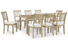 Calmoro Dining Table and 8 Chairs