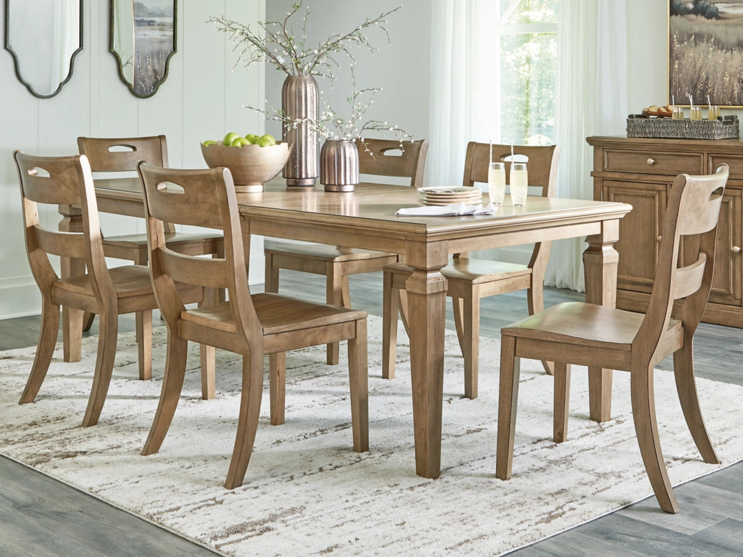 Mylarken Dining Table With 6 Chairs