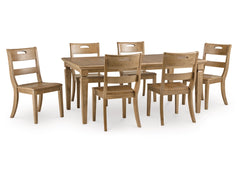 Mylarken Dining Table With 6 Chairs