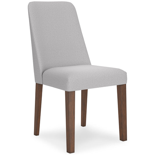 Lyncott Dining UPH Side Chair; Gray Brown