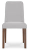 Lyncott Dining Chair; Gray Brown