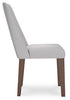 Lyncott Dining Chair; Gray Brown