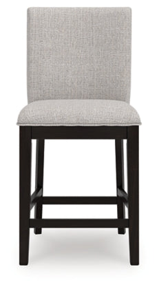 Neymorton Dining Room Counter Table and 6 Chairs