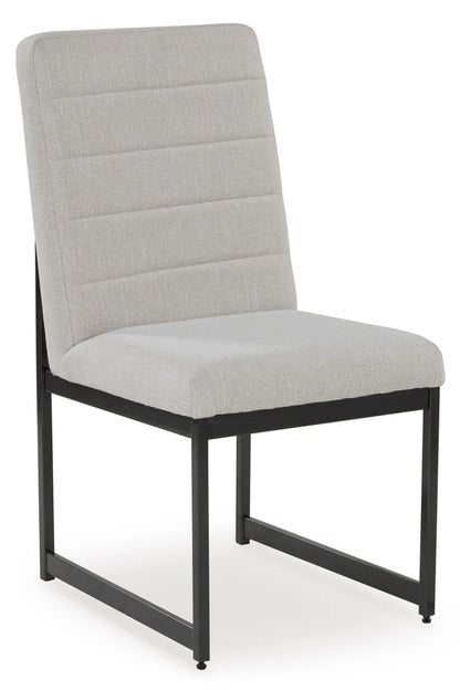 Tomtyn Dining Table and 8 Chairs; Light Brown