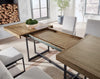 Tomtyn Dining Table and 8 Chairs; Light Brown