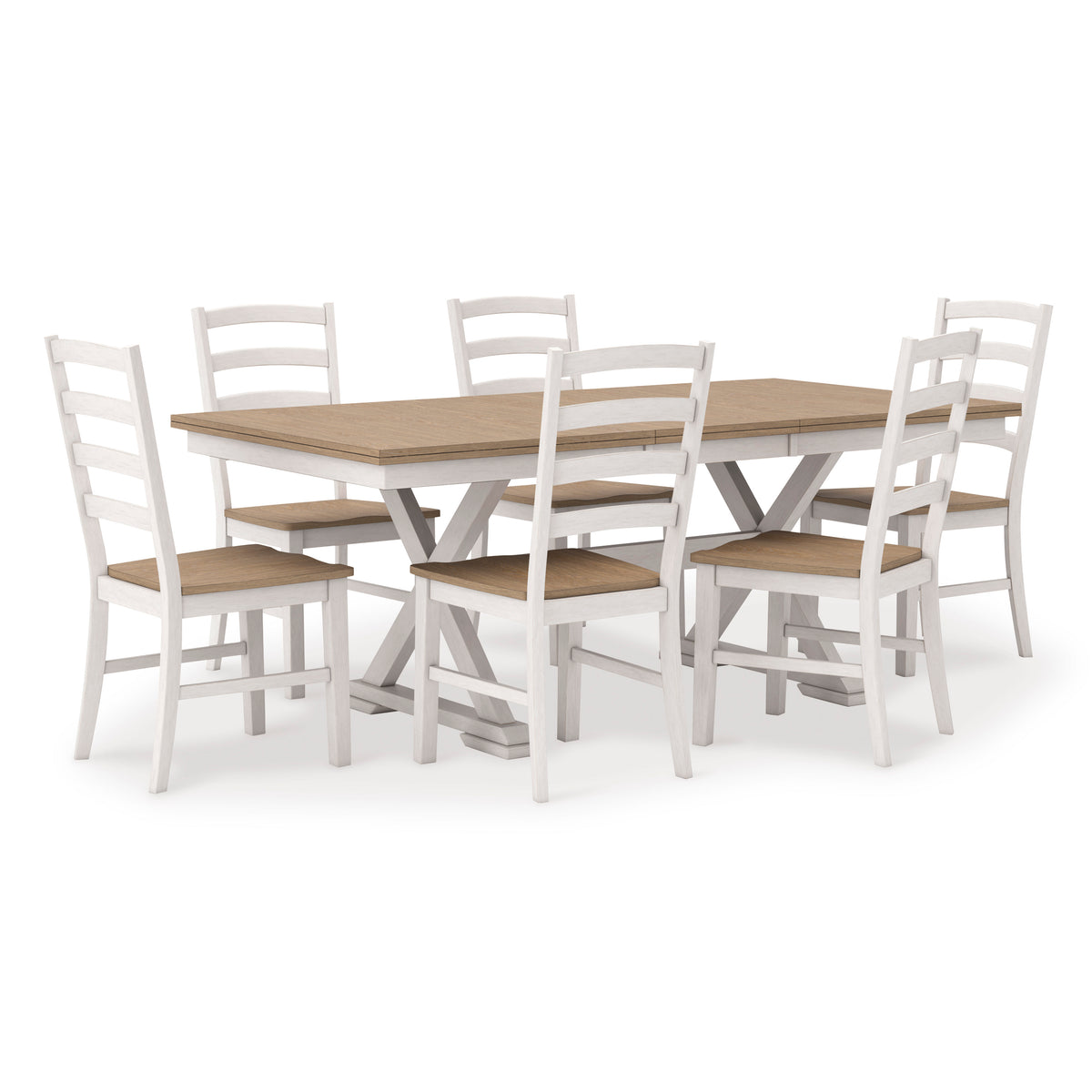 Westlinport Dining Table and 6 Chairs