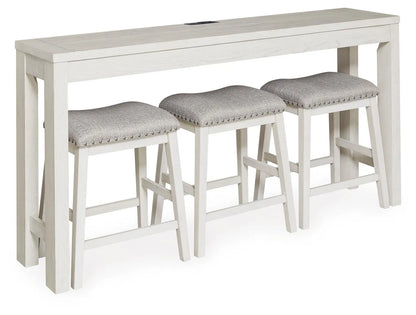 Robbinsdale Counter Height Dining Table and 3 Barstools Set