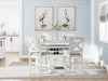Robbinsdale Counter Height Dining Table and 4 Barstools