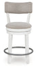 Robbinsdale Counter Height Dining Table and 4 Barstools; Antique White