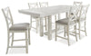 Robbinsdale Counter Height Dining Table and 6 Barstools
