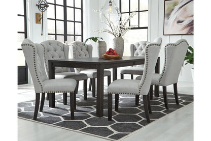 Jeanette Dining Table and Chair (set of 7) (Now 58%OFF)