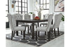 Jeanette Dining Table and Chair (set of 7)