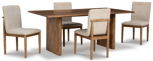 Isanti Dining Table and 4 Chairs