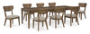 Roanhowe Dining Table and 8 Chairs