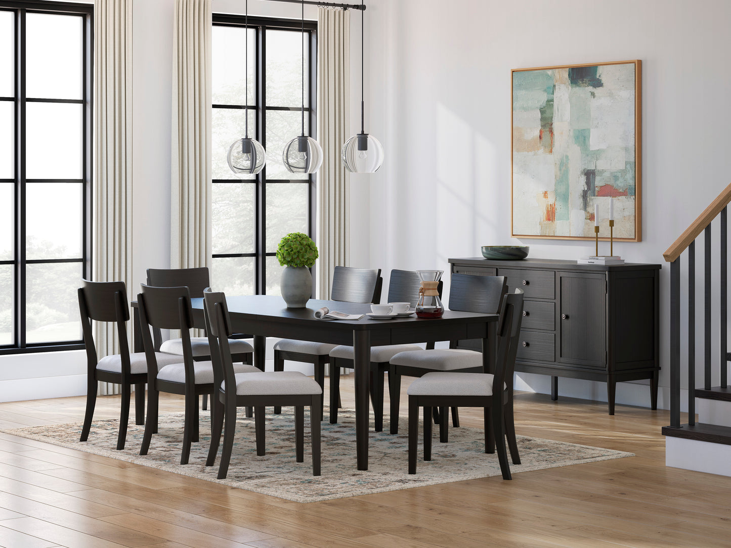 Portdown Extension Dining Table and 8 Chairs