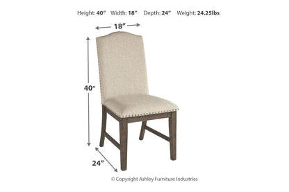 Johnelle Dining Chair (Now 58%OFF)