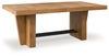Kristiland Extendable Dining Table; Light Brown