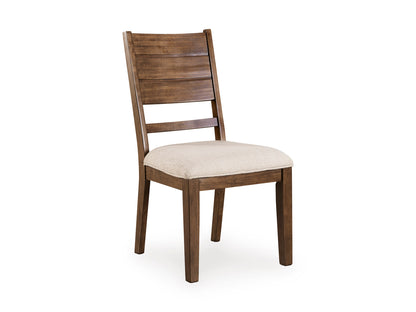 Kristiland Dining Extension Table and 10 Chairs; Warm Brown