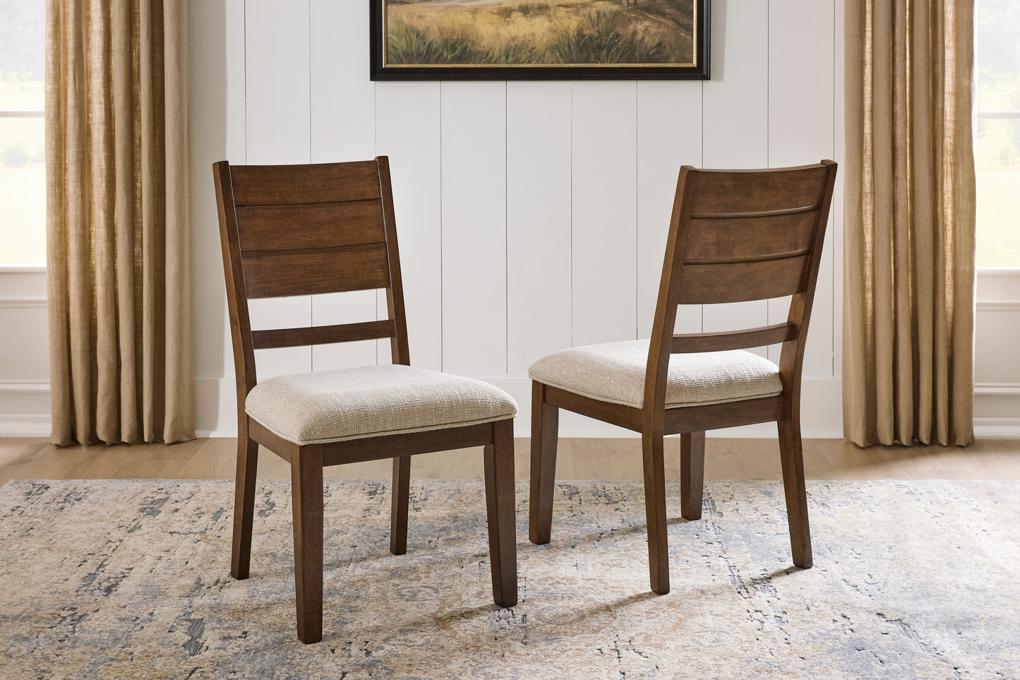 Kristiland Dining Chair; Warm Brown