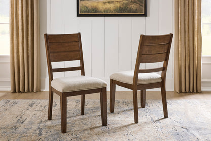Kristiland Dining Chair; Warm Brown