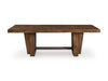 Kristiland Dining Extension Table and 10 Chairs; Warm Brown