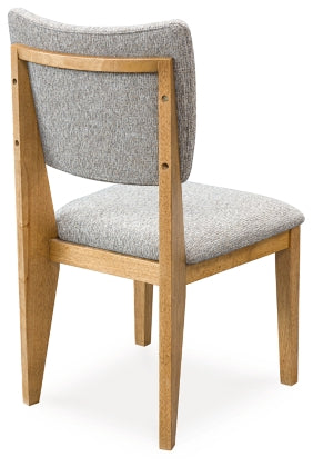 Sherbana Dining Chair; Light Brown