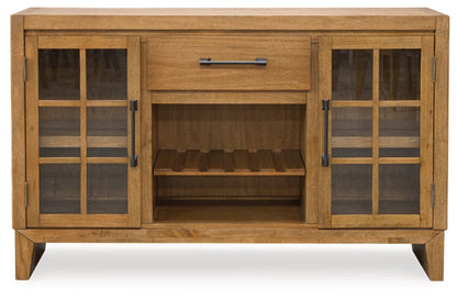 Sherbana Dining Room Server; Light Brown