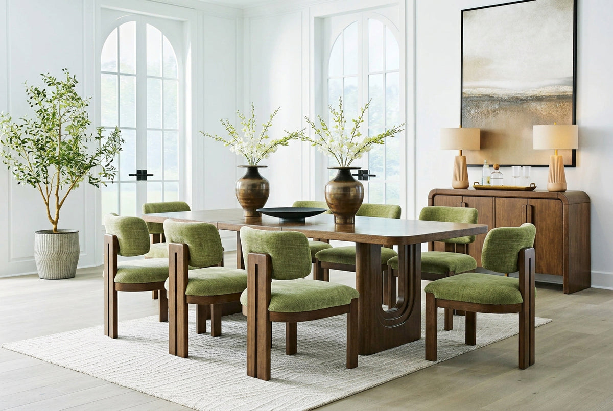 Paloma by Ashley Dining Table with 8 Chairs
