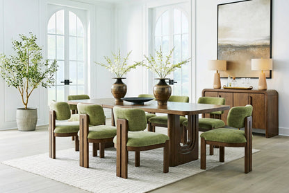 Paloma by Ashley Dining Table with 8 Chairs